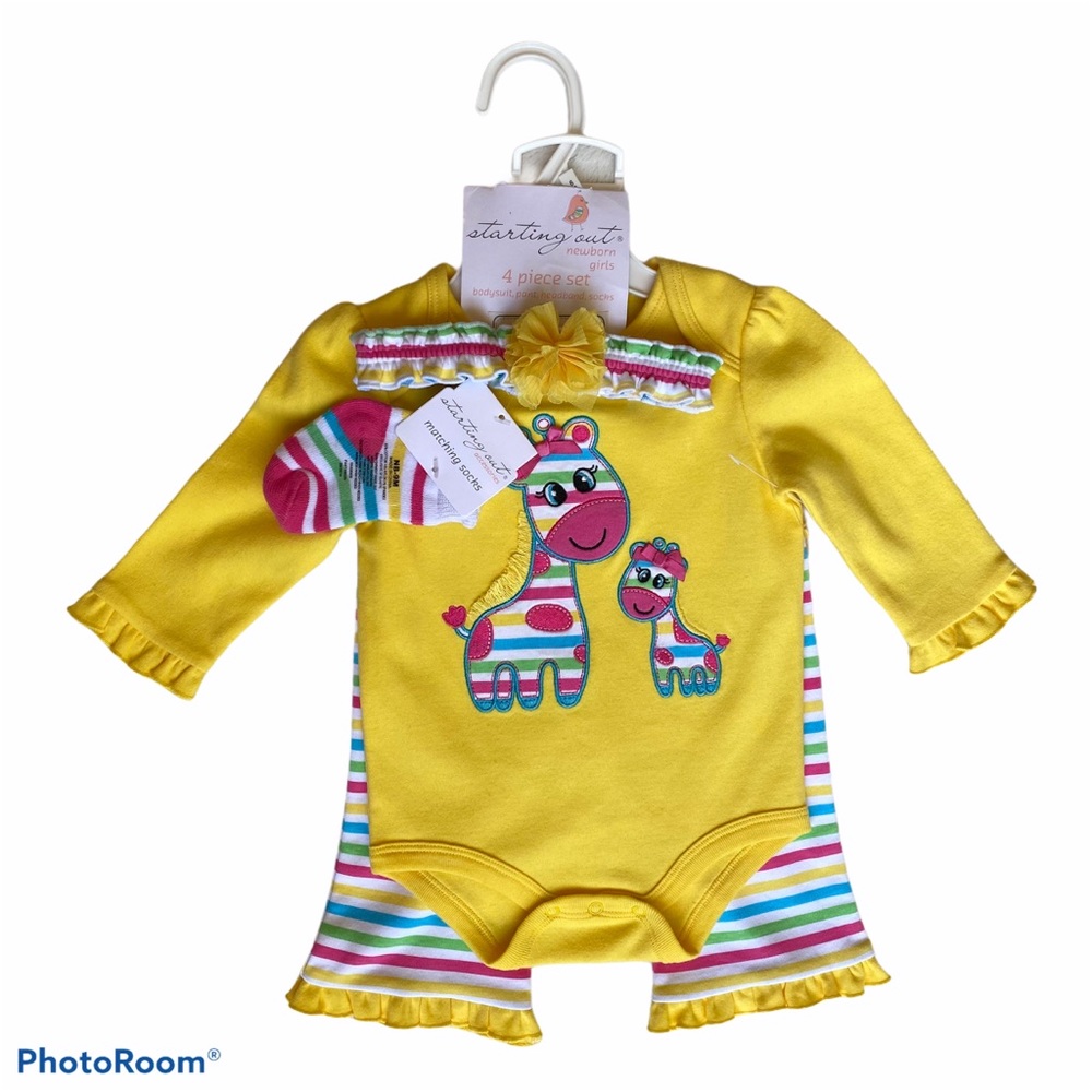 NEW Starting Out Baby Girl Set - Size 6m
